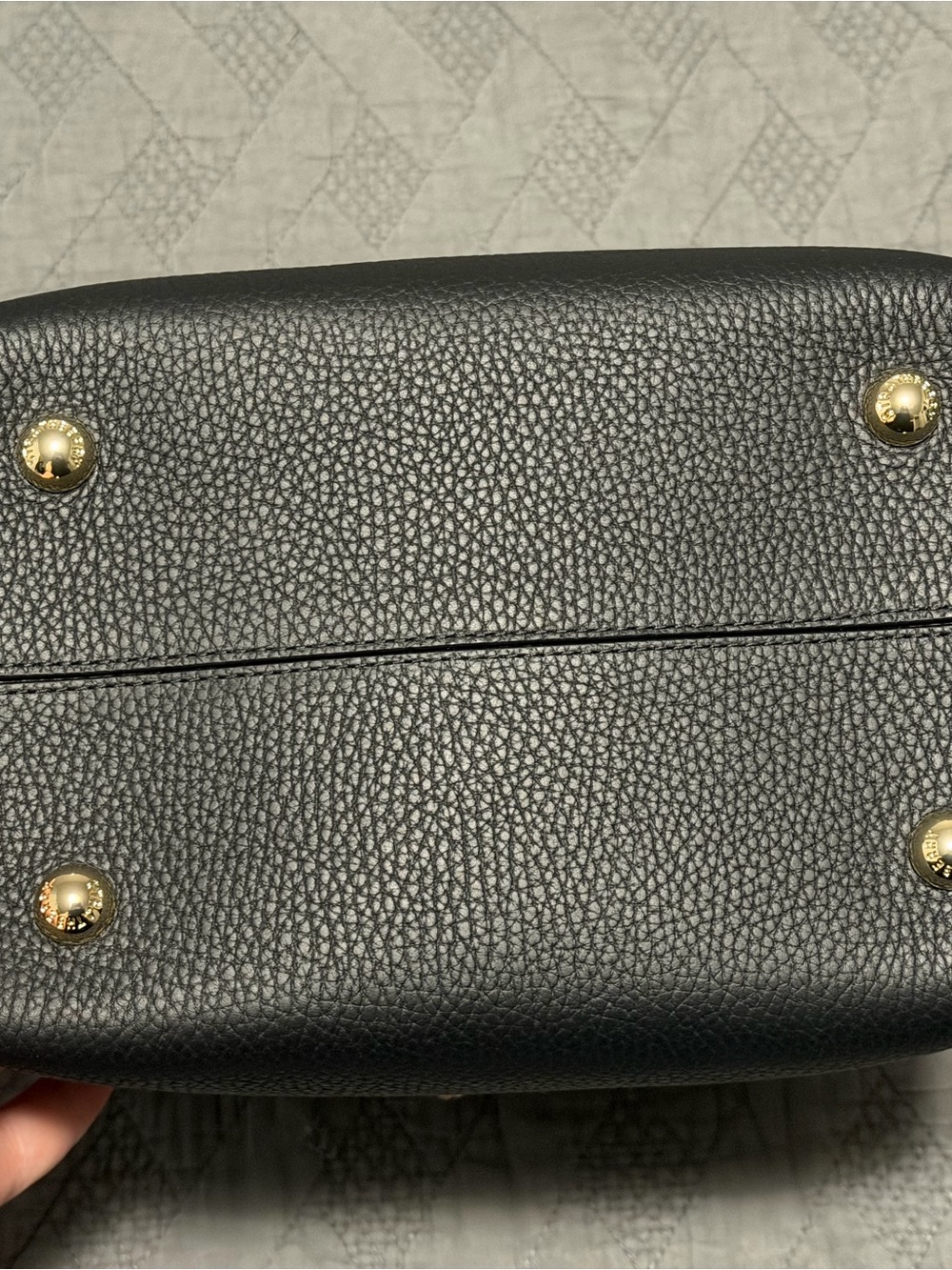 Strathberry Osette Midi in Raffia with Black leather - Picture 4 of 12